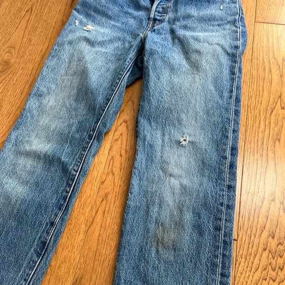 Levi’s 501 Straight-Leg Jeans Medium Wash - Picture 4 of 9